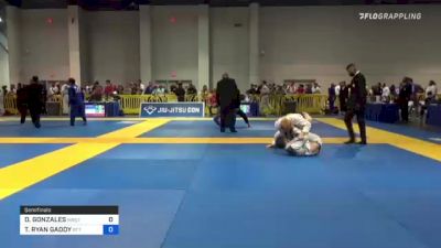 DANIEL GONZALES vs TRAVIS RYAN GADDY 2021 American National IBJJF Jiu-Jitsu Championship