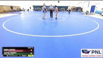 135 lbs Round 2 - Sarai Cortez, Daniel Cormier Wrestling Academy vs Sophia Fodera, Poway Wrestling