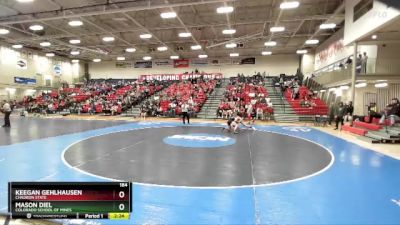 184 lbs Quarterfinal - Mason Diel, Colorado School Of Mines vs Keegan Gehlhausen, Chadron State