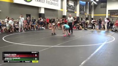 91 lbs Round 1 (4 Team) - Hailey Goth, Minnesota Storm 2 vs Jordyn Masilko, NE Valkyrie