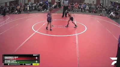 38 lbs Semis & 1st Wrestleback (8 Team) - Maverick Guy, Untouchables vs Ryder Gatt, Backyard Brawlers