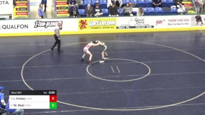 82 lbs Consi Of 32 #2 - Isaac Hrelec, Canon McMillan vs Westen Beal, Connellsville