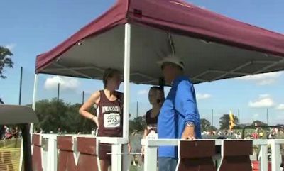 Flood and Decker after HS Gold at 2009 Roy Griak