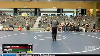 120 lbs Quarterfinals (8 Team) - Conner Earwood, Choctaw vs Sam Smith, Stillwater