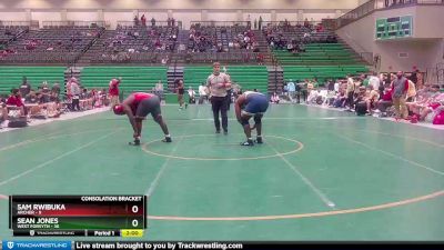 285 lbs 2nd Wrestleback (8 Team) - Sam Rwibuka, Archer vs Sean Jones, West Forsyth