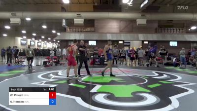 82 kg Cons 16 #2 - Wyatt Powell, Grindhouse Wrestling Club vs Allen Hensen, Avalanche Wrestling Association