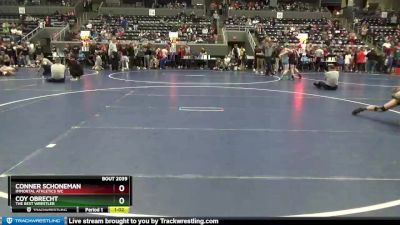 105 lbs Cons. Round 4 - Coy Obrecht, The Best Wrestler vs Conner Schoneman, Immortal Athletics WC