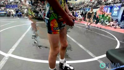 98 lbs Quarterfinal - Carlos Sparks, Cowboy Wrestling Club vs Colton Dobbs, Standfast