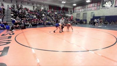 138 lbs Champ. Round 2 - Ezra Maldonado, Sahuarita vs Christian Colmenero, Liberty