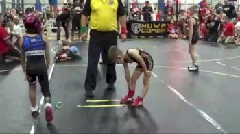 44 lbs Round 5 (6 Team) - Camila Ramirez, ARES Black vs Baylor Wittenburg, Untouchables Black