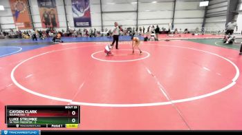 72 lbs Rd# 9- 2:15pm Saturday Final Pool - Cayden Clark, Nauman Red vs Luke Strumke, VA Team Predator