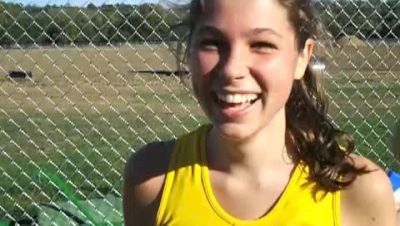 Caroline Kellner champ Girls Varsity D Reebok Manhattan Invite