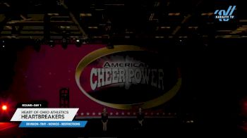 Heart of Ohio Athletics - Heartbreakers [2024 L1 Tiny - Novice - Restrictions Day 1] 2024 Cheer Power Grand Nationals
