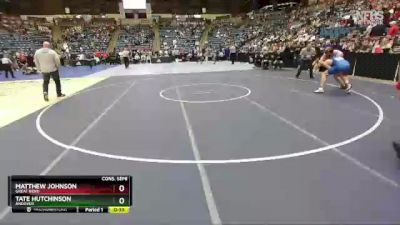 5A-175 lbs Cons. Semi - Matthew Johnson, Great Bend vs Tate Hutchinson, Andover