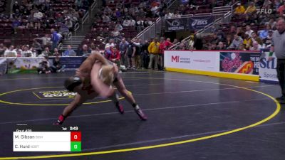 133 lbs Consolation - Mason Gibson, Bishop McCort vs Cyrus Hurd, North East