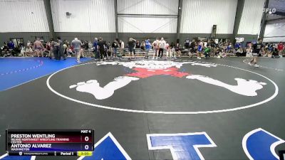 215 lbs Round 3 - Preston Wentling, Inland Northwest Wrestling Training Center vs Antonio Alvarez, Washington