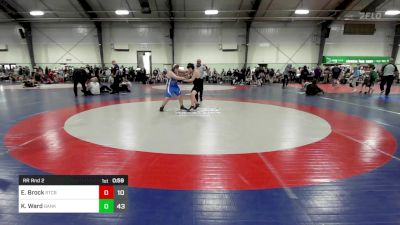 Rr Rnd 2 - Easton Brock, Rockmart Takedown Club Black vs Kasen Ward, Banks County Battle Born Wrestling