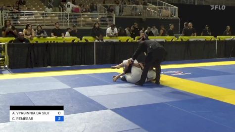 ANNA VYRGINNIA DA SILVA ROCHA vs CASSIA REMESAR 2024 Pan Jiu Jitsu IBJJF Championship