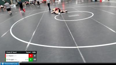 184 lbs Finals (2 Team) - Zachary Hazen, Central Missouri vs Sam Kruger, Northern State