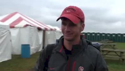 Stanford Coach Jason Dunn 2009 PreNats prerace