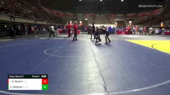 182 lbs Cons. Round 5 - Aiden Roschi, Vacaville Wrestling Club vs John Saldivar, Bullard High School Wrestling