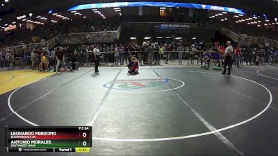 113 3A Cons. Round 2 - Antonio Morales, Southwest Miami vs LEONARDO PERDOMO, Bloomingdale Sr