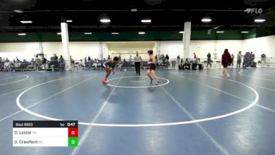 112 lbs Consi Of 8 #1 - Oliver Lester, OH vs Quincey Crawford, MO