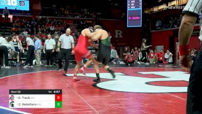 285 lbs Prelims - Gary Traub, Ohio State vs Christian Rebottaro, Michigan State