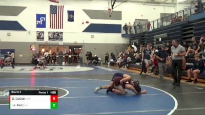 113 lbs Round 4 - Jacob Reitz, Mill Valley vs Graham Dodge, Salina Central