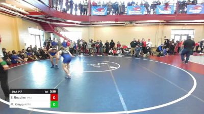 145 lbs Round Of 64 - Spencer Boucher, Mt. Anthony Union vs Mitchell Krupp, Merrimack