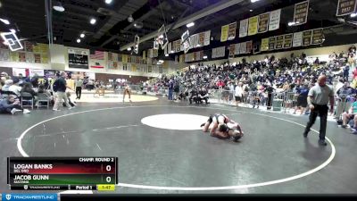 138 lbs Champ. Round 2 - Jacob Gunn, Sultana vs Logan Banks, Del Oro