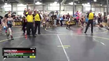 91 lbs Round 5 (6 Team) - Dallas Rosenbarger, Indiana Outlaws vs Easton Pierce, Untouchables White