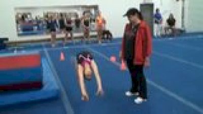 Technique Tuesday: Connecting a Back Walkover on Beam