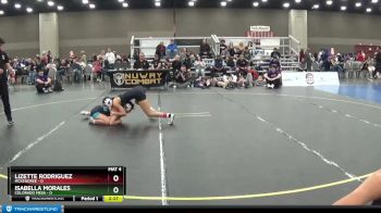 101 lbs Placement Matches (16 Team) - Lizette Rodriguez, McKendree vs Isabella Morales, Colorado Mesa