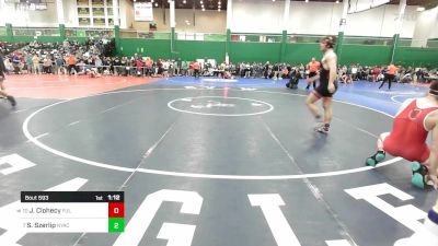 170 lbs Round Of 16 - Johnathan Clohecy, Fulton vs Sam Szerlip, Nyack