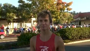 Tommy Schmitz after Sports Basement mile