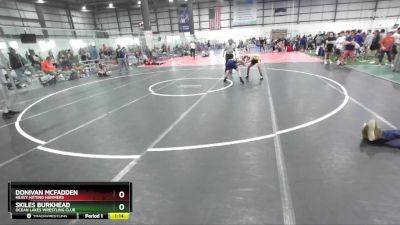 106 lbs Cons. Round 3 - Donivan Mcfadden, Heavy Hitting Hammers vs Skiles Burkhead, Ocean Lakes Wrestling Club