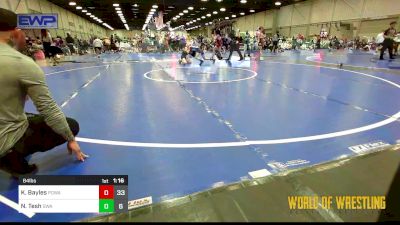 84 lbs Rr Rnd 3 - Korvin Bayles, POWA 12U vs Nick Tesh, Shelton Wrestling Academy 12U