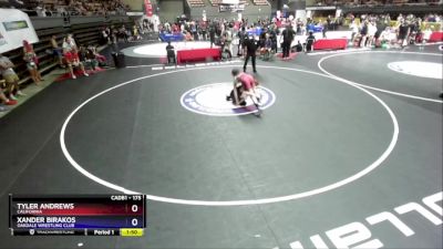 175 lbs Champ. Round 1 - Tyler Andrews, California vs Xander Birakos, Oakdale Wrestling Club