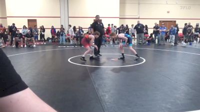 57 kg Rnd Of 64 - Cael Puderbaugh, Bobcat Wrestling Club vs Matthew Curtis, Mat Sense Wrestling