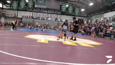 136-152 lbs Cons. Round 2 - Dena Cox, Prophetstown vs Abigail Ji, Hawk Style