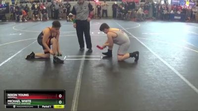 Round 2 - Michael White, Waynesville Spartans vs Nixon Young, WESTFALL