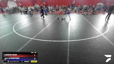 97 lbs Quarterfinal - Kayden Egeberg, ND vs Jacob Kranz, MN