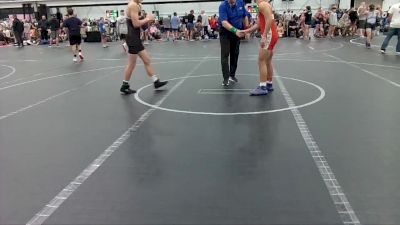 130 lbs Round 4 (6 Team) - Michael Cuoco, Terps Northeast MS vs Ryan Angel, Saint Paris Graham