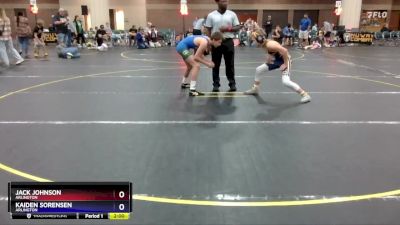 110/115 Round 3 - Jack Johnson, Arlington vs Kaiden Sorensen, Arlington