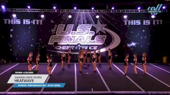 Garden State Storm - Heatwave [2023 L4 Performance Rec - 10-18Y (NON) 4/23/2023] 2023 The U.S. Finals: New Jersey