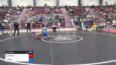 65 kg Round Of 32 - Clay Carlson, Jackrabbit Wrestling Club vs Jordan Titus, New York