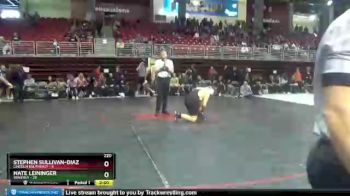 220 lbs Round 7 (8 Team) - Stephen Sullivan-Diaz, Lincoln Southeast vs Nate Leininger, Waverly