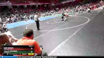 195 lbs D1 - Quarter-finals (fri 5:30 P.m.) - Sam Weber, Kaukauna vs Talan Summers, Franklin