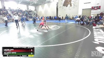 108 Boys Quarterfinal - Ricardo Ortiz, Imperial vs Jacob Cava, Torrey Pines